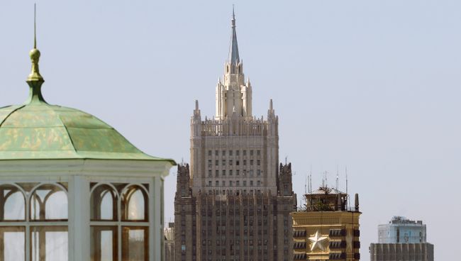Здание министерства иностранных дел РФ. Архивное фото
