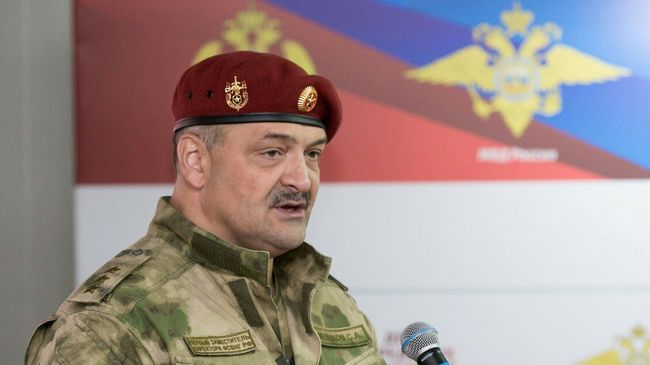 Первый заместитель директора Росгвардии генерал-полковником Сергей Меликов Первый заместитель директора Росгвардии генерал-полковником Сергей Меликов