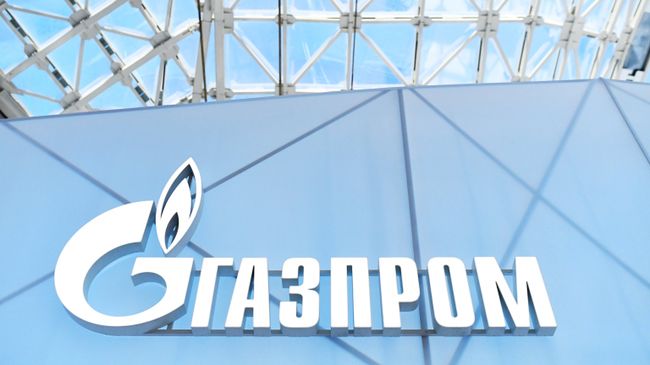 Эмблема ПАО Газпром