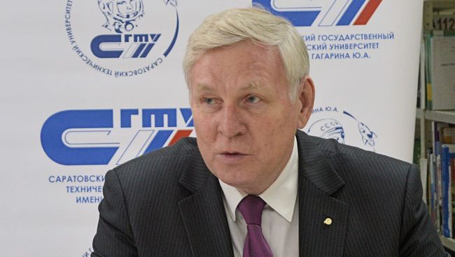 Ректор Саратовского государственного технического университета имени Гагарина Ю.А. Игорь Плеве. Архивное фото