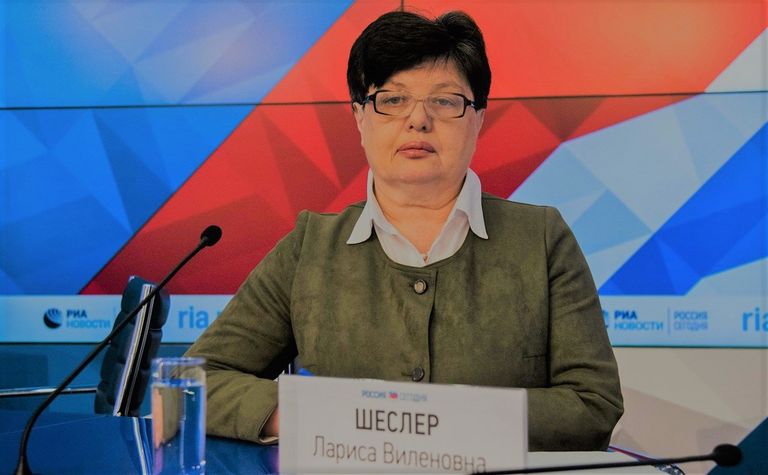 Глава Союза политэмигрантов и политзаключенных Украины Лариса Шеслер