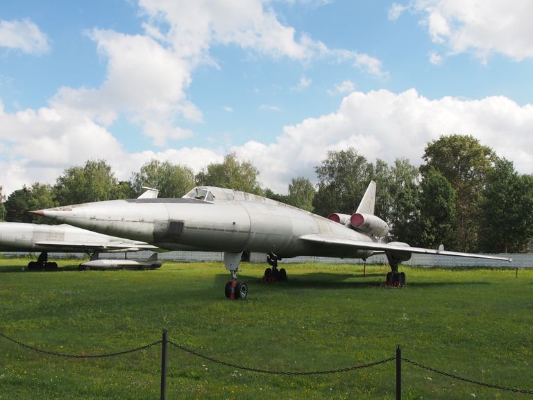 Самолет Ту-22 в Музее ВВС в Монино Самолет Ту-22 в Музее ВВС в Монино