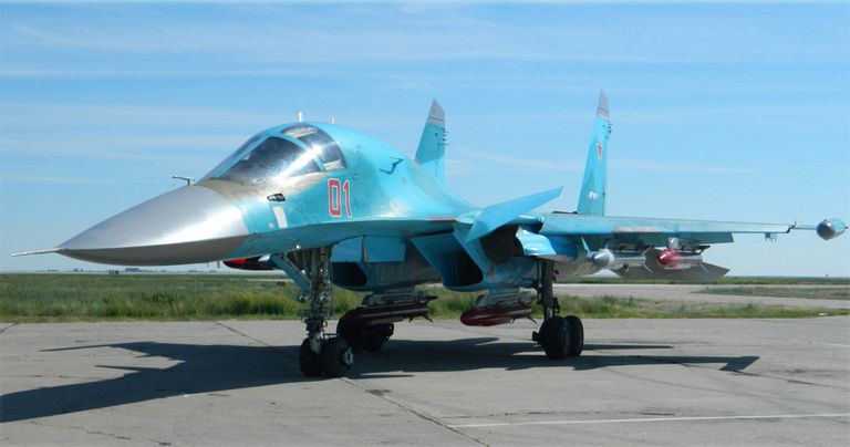 Размещение на Су-34