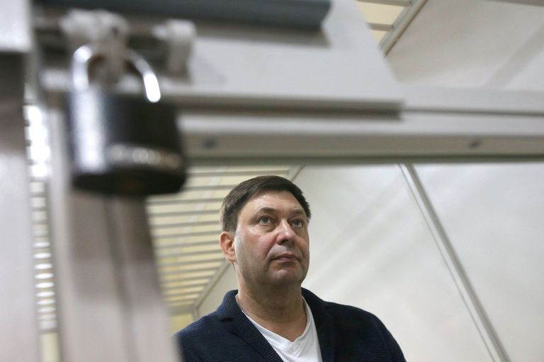 Руководитель портала РИА Новости Украина Кирилл Вышинский в суде Руководитель портала РИА Новости Украина Кирилл Вышинский в суде