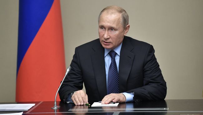 Президент РФ Владимир Путин. Архивное фото Президент РФ Владимир Путин. Архивное фото