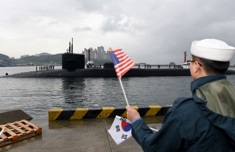 Американская подводная лодка USS Michigan
