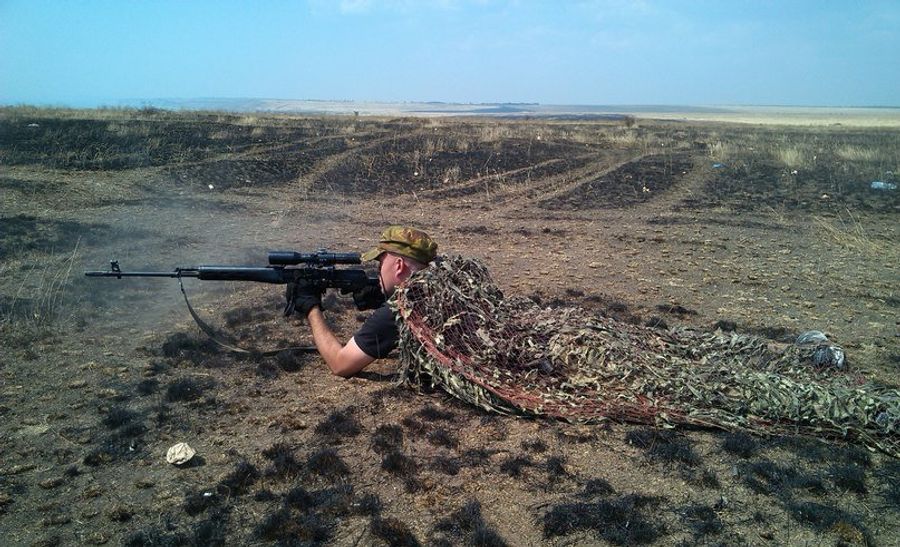 Под Мариуполем. Сергей Сановский