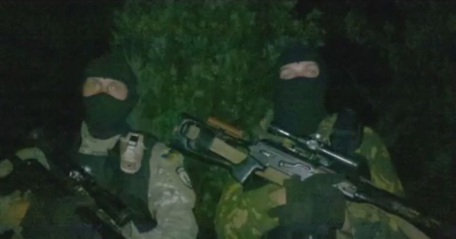 Подготовка к штурму Марьинки, 2014 год. Снайпера батальона Азов