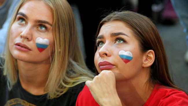 Болельщицы во время Чемпионата мира по футболу. Архивное фото