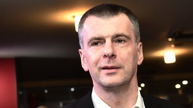 Предприниматель Михаил Прохоров