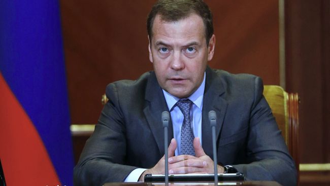 Председатель правительства РФ Дмитрий Медведев. Архивное фото