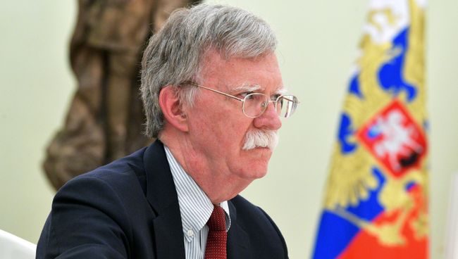 Советник президента США по вопросам национальной безопасности Джон Болтон. Архивное фото Советник президента США по вопросам национальной безопасности Джон Болтон. Архивное фото