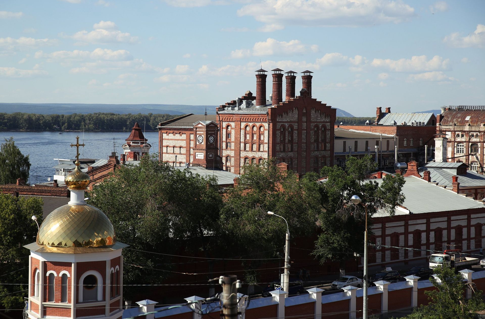 Здание Жигулёвского пивоваренного завода в Самаре - РИА Новости, 1920, 23.05.2026