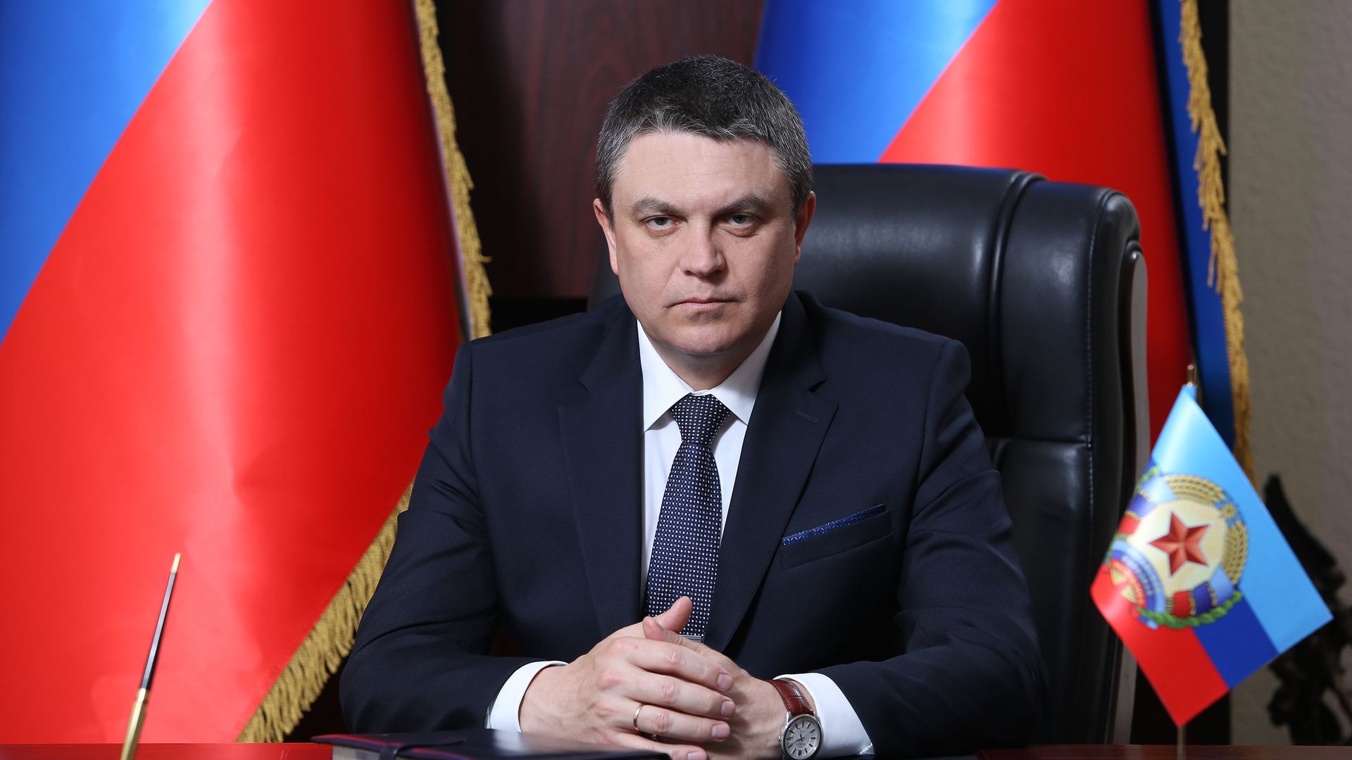 Глава самопровозглашенной Луганской народной республики Леонид Пасечник Глава самопровозглашенной Луганской народной республики Леонид Пасечник - РИА Новости, 1920, 31.01.2022
