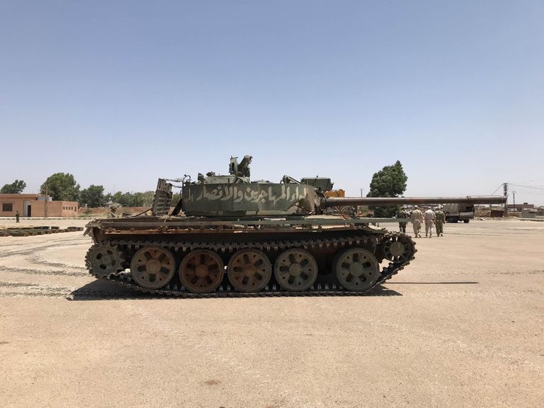 Боевики оставили в сирийской провинции Дераа тонны боеприпасов и оружия Боевики оставили в сирийской провинции Дераа тонны боеприпасов и оружия