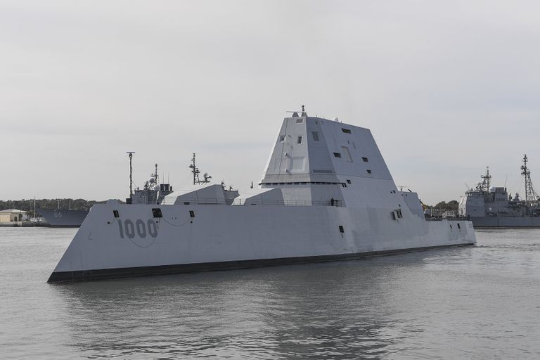 Эсминец Zumwalt ВМС США Эсминец Zumwalt ВМС США