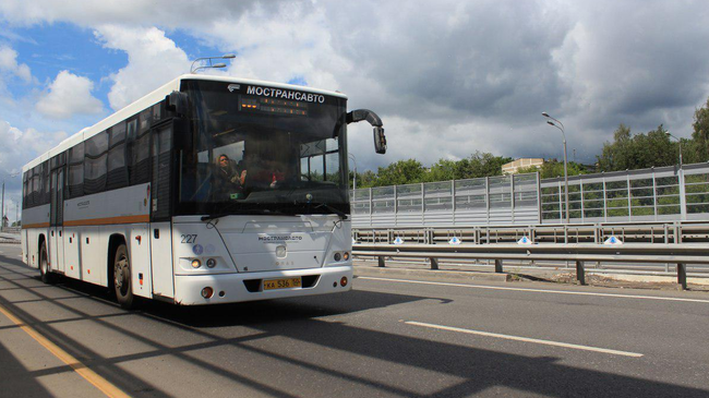 Автобус компании Мострансавто