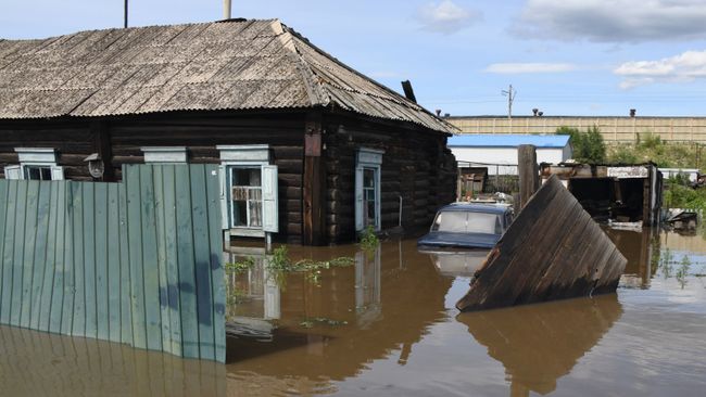 Паводок в Забайкалье. Архивное фото