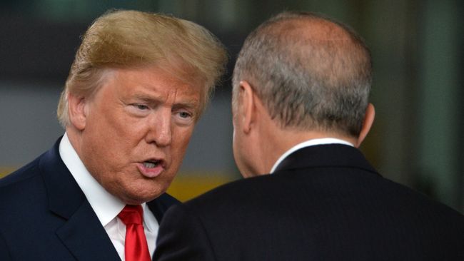 Дональд Трамп и президент Турции Реджеп Тайип Эрдоган. Архивное фото