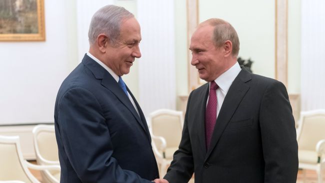 Владимир Путин и премьер-министр государства Израиль Биньямин Нетаньяху Владимир Путин и премьер-министр государства Израиль Биньямин Нетаньяху