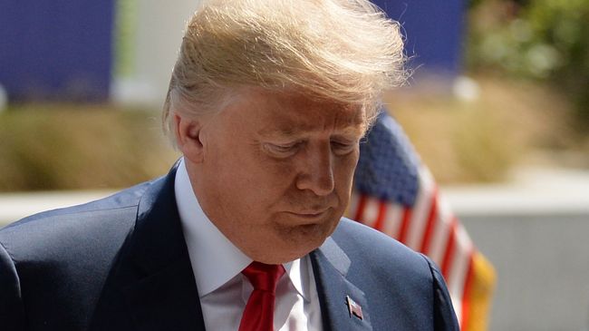 Президент США Дональд Трамп на саммите НАТО в Брюсселе. 11 июля 2018