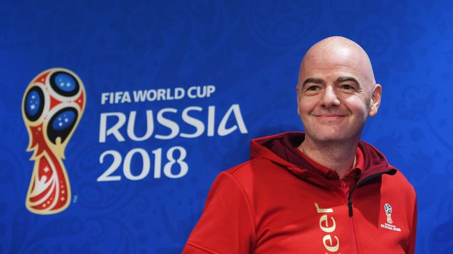 Пресс-конференция президента ФИФА Джанни Инфантино Пресс-конференция президента ФИФА Джанни Инфантино