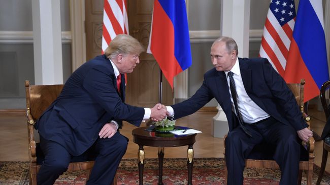 Встреча президента РФ Владимира Путина и президента США Дональда Трампа в Хельсинки. 16 июля 2018 Встреча президента РФ Владимира Путина и президента США Дональда Трампа в Хельсинки. 16 июля 2018