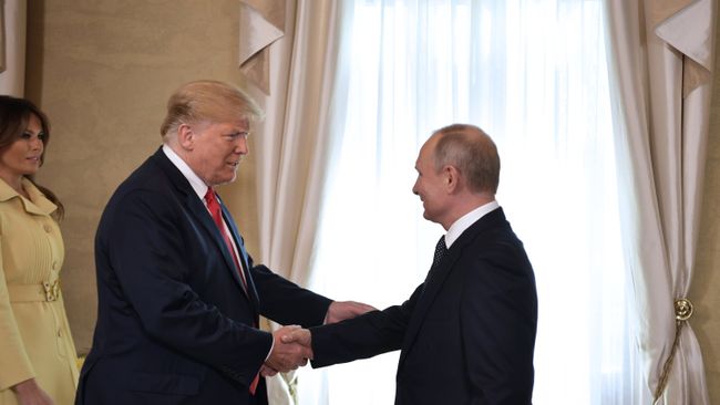Встреча президента РФ Владимира Путина и президента США Дональда Трампа в Хельсинки. 16 июля 2018 Встреча президента РФ Владимира Путина и президента США Дональда Трампа в Хельсинки. 16 июля 2018