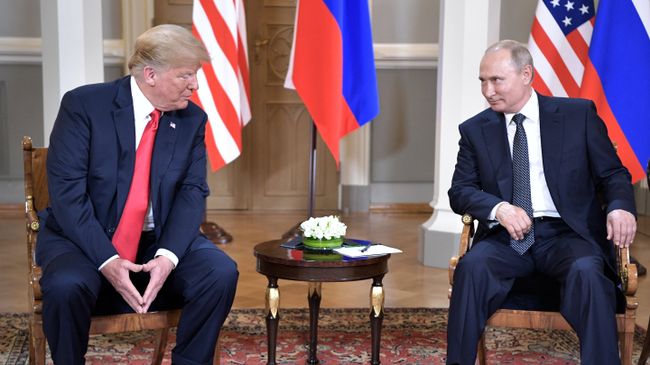 Встреча президента РФ Владимира Путина и президента США Дональда Трампа в Хельсинки. 16 июля 2018 Встреча президента РФ Владимира Путина и президента США Дональда Трампа в Хельсинки. 16 июля 2018
