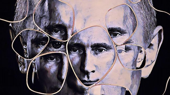 Картина американского художника Дэвида Датуна Всевидящий В.