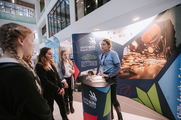 Стенд WorldSkillsKazan 2019