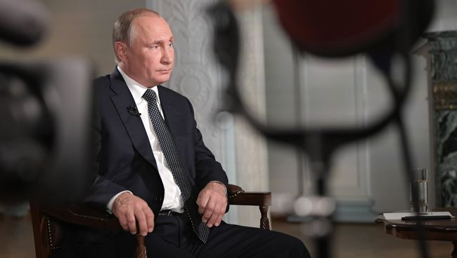 Интервью президента РФ В. Путина американскому телеканалу Fox News Интервью президента РФ В. Путина американскому телеканалу Fox News