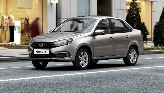 Обновленная Lada Granta седан Обновленная Lada Granta седан