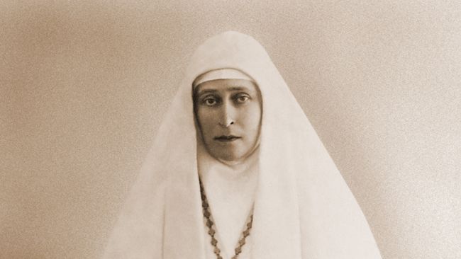 Настоятельница Марфо-Мариинской обители великая княгиня Елизавета Федоровна Настоятельница Марфо-Мариинской обители великая княгиня Елизавета Федоровна