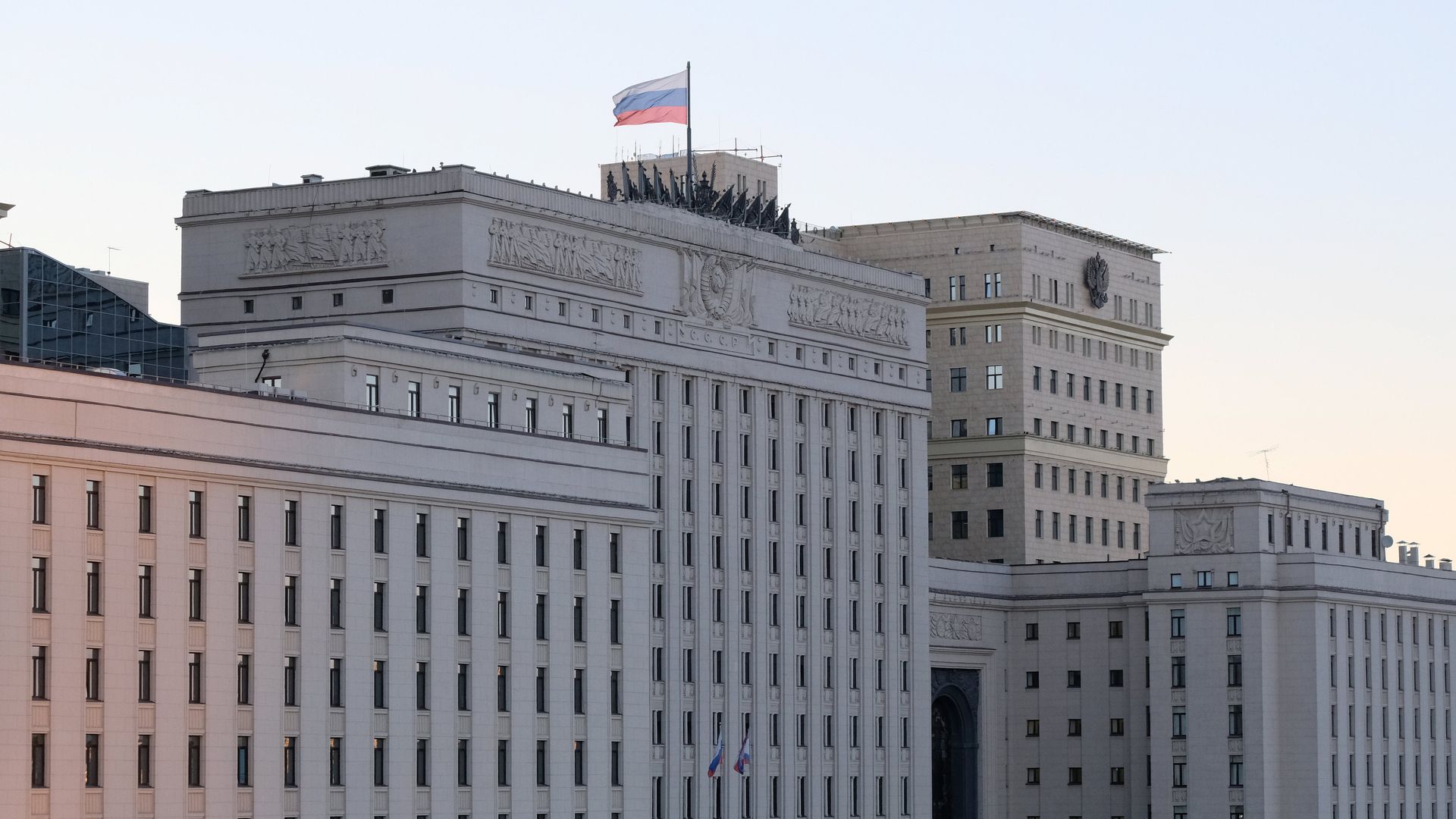 Здание министерства обороны России - РИА Новости, 1920, 22.08.2026