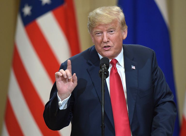 Президент США Дональд Трамп в Хельсинки. 16 июля 2018 Президент США Дональд Трамп в Хельсинки. 16 июля 2018