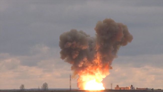 Запуск новейшей ракеты Авангард Запуск новейшей ракеты Авангард