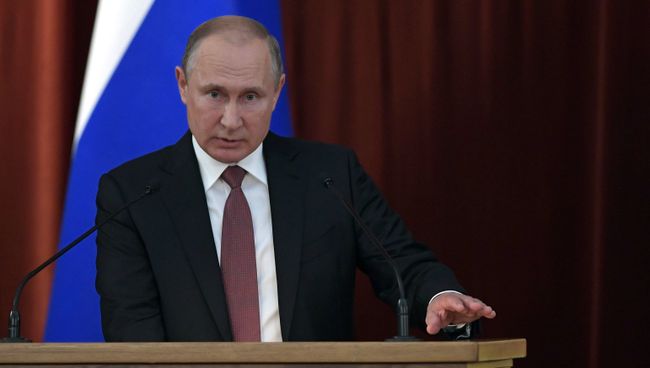 Президент РФ Владимир Путин. Архивное фото