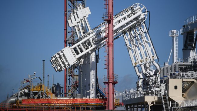 Регазификационный терминал в порту Цзянсу Жудун в КНР Регазификационный терминал в порту Цзянсу Жудун в КНР