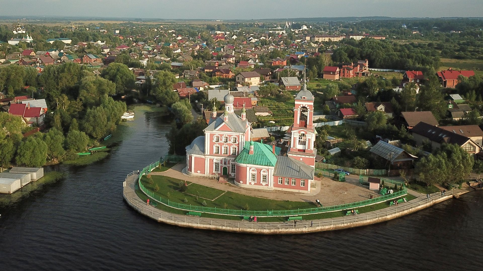 Храм Сорока мучеников Севастийских в городе Переславль-Залесский Ярославской области - РИА Новости, 1920, 05.11.2020