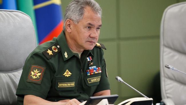 Министр обороны РФ Сергей Шойгу. Архивное фото Министр обороны РФ Сергей Шойгу. Архивное фото