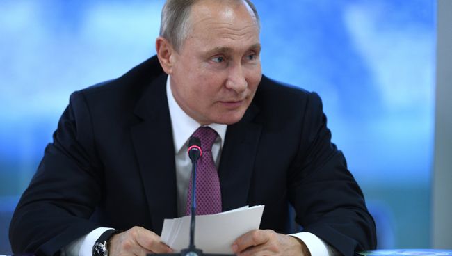 Президент РФ Владимир Путин. Архивное фото