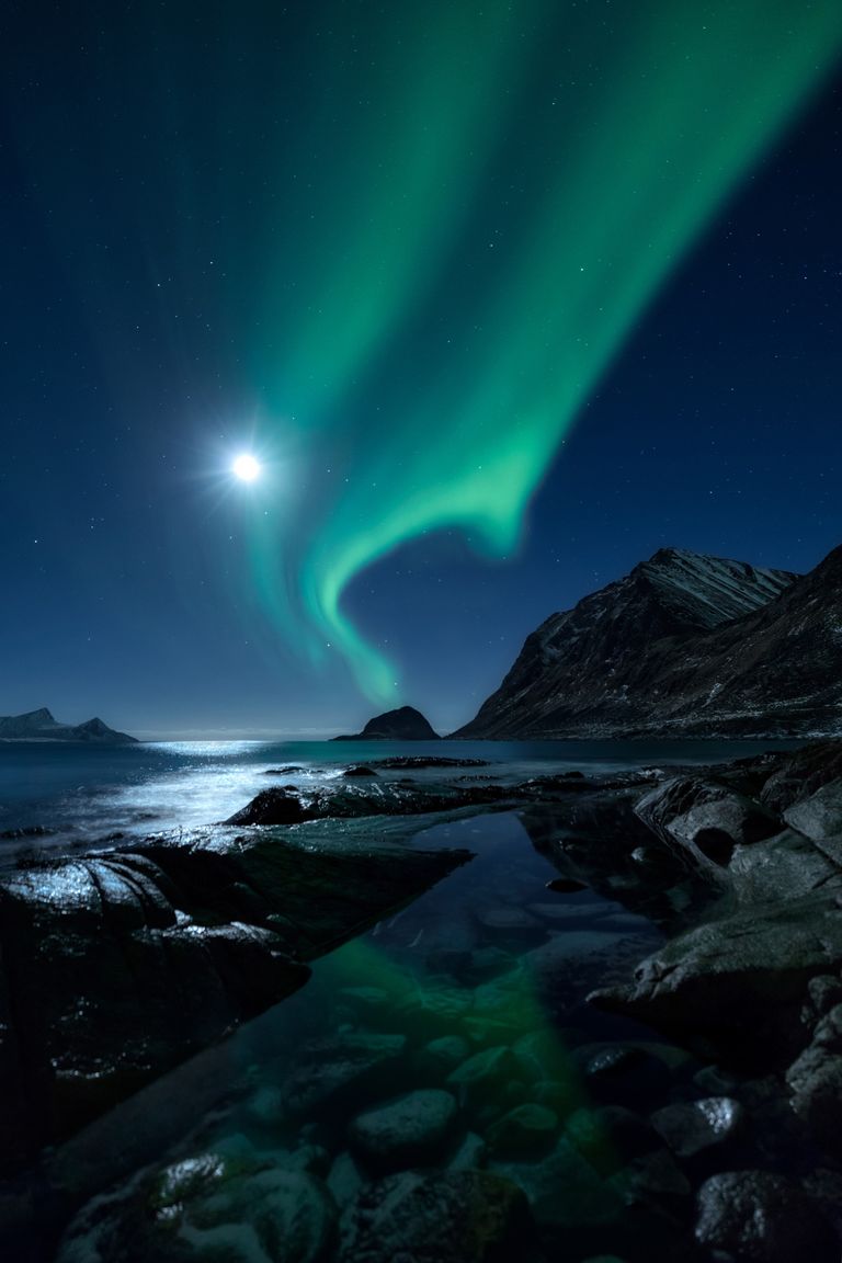 Работа фотографа Mikkel Beiter Aurorascape, вошедшая в шорт-лист Insight Astronomy Photographer of the Year 2018