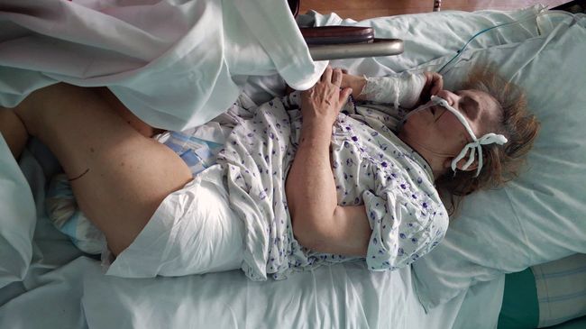 Анна Павловна в больнице Анна Павловна в больнице