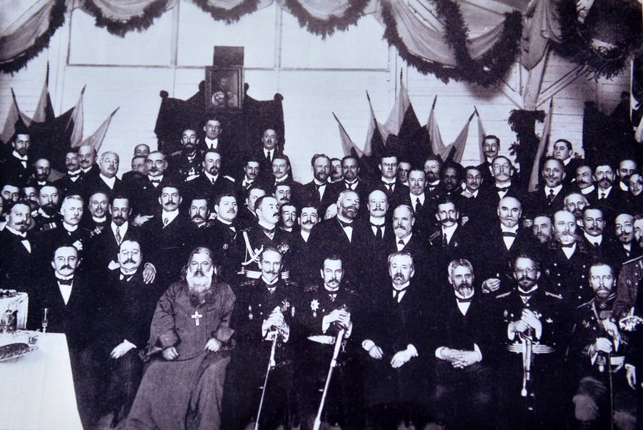 Банкет по случаю спуска на воду парохода «Волхов». 17 ноября 1913 Банкет по случаю спуска на воду парохода «Волхов». 17 ноября 1913
