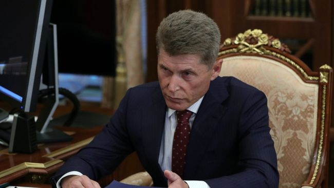 Губернатор Сахалинской области Олег Кожемяко Губернатор Сахалинской области Олег Кожемяко