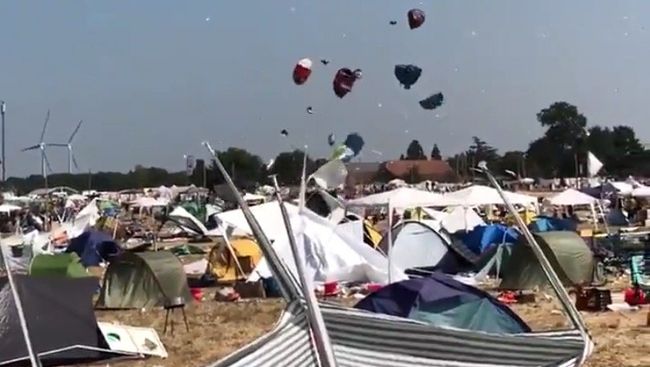 Торнадо на фестивале Parookaville Торнадо на фестивале Parookaville