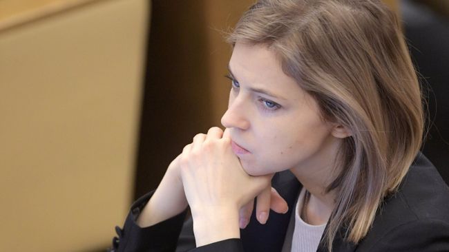 Наталья Поклонская на пленарном заседании Государственной Думы РФ. Архивное фото