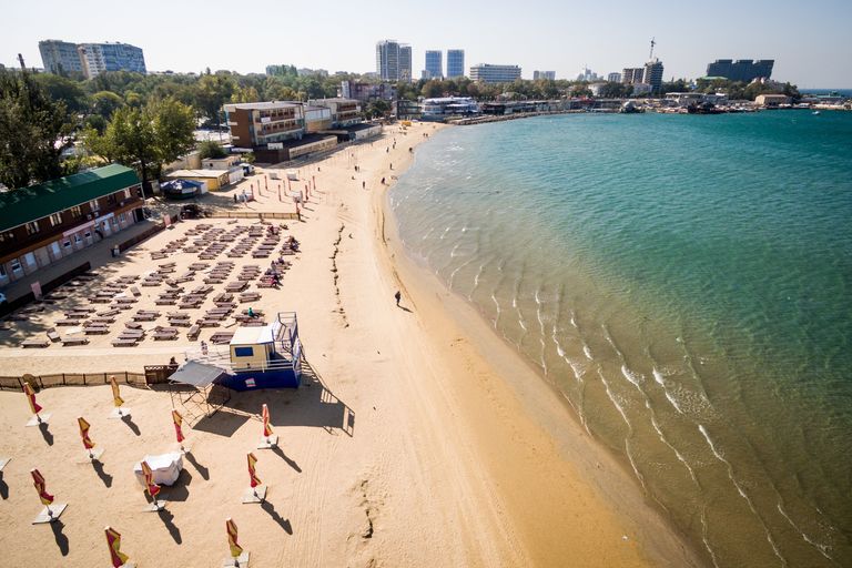 Центральный пляж в Анапе Центральный пляж в Анапе