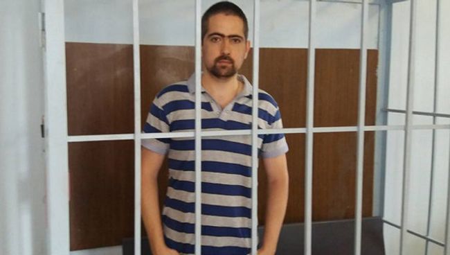 Журналист Павел Волков в суде Журналист Павел Волков в суде